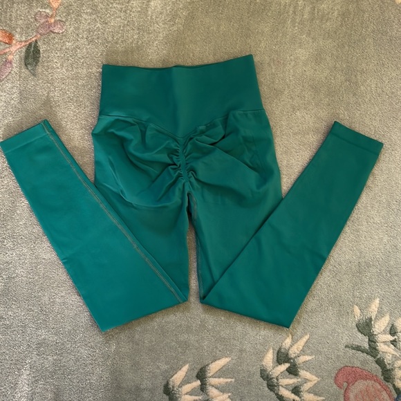 Teal workout pants - Picture 2 of 6